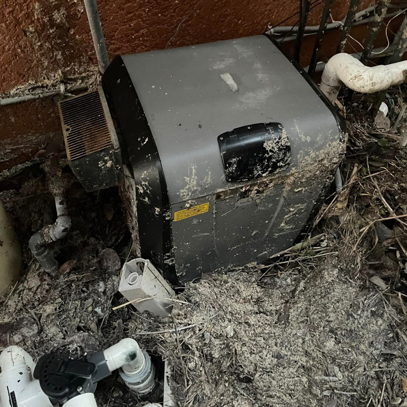 Why You Must Replace Gas Pool Heaters Flooded by Ocean Water