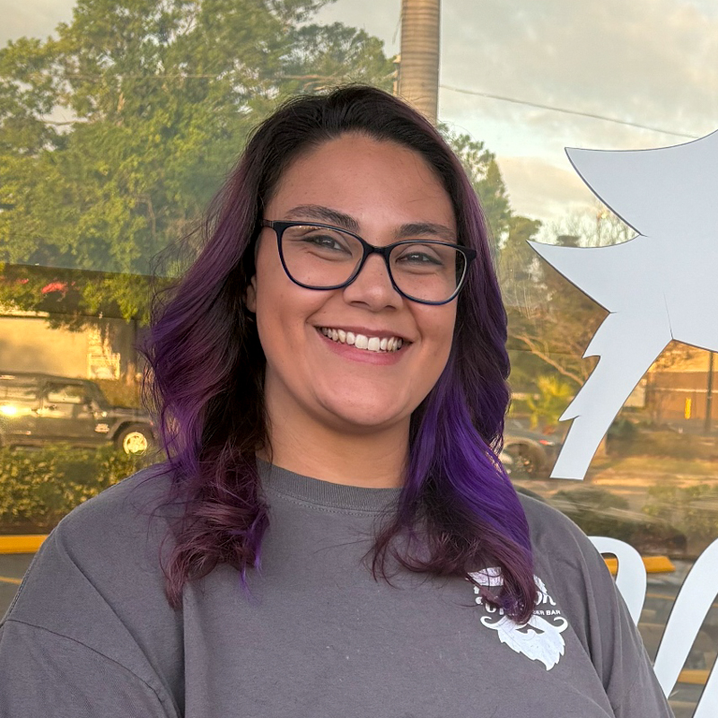 Christina, Barber at Uptown Barbershop in St. Petersburg, FL